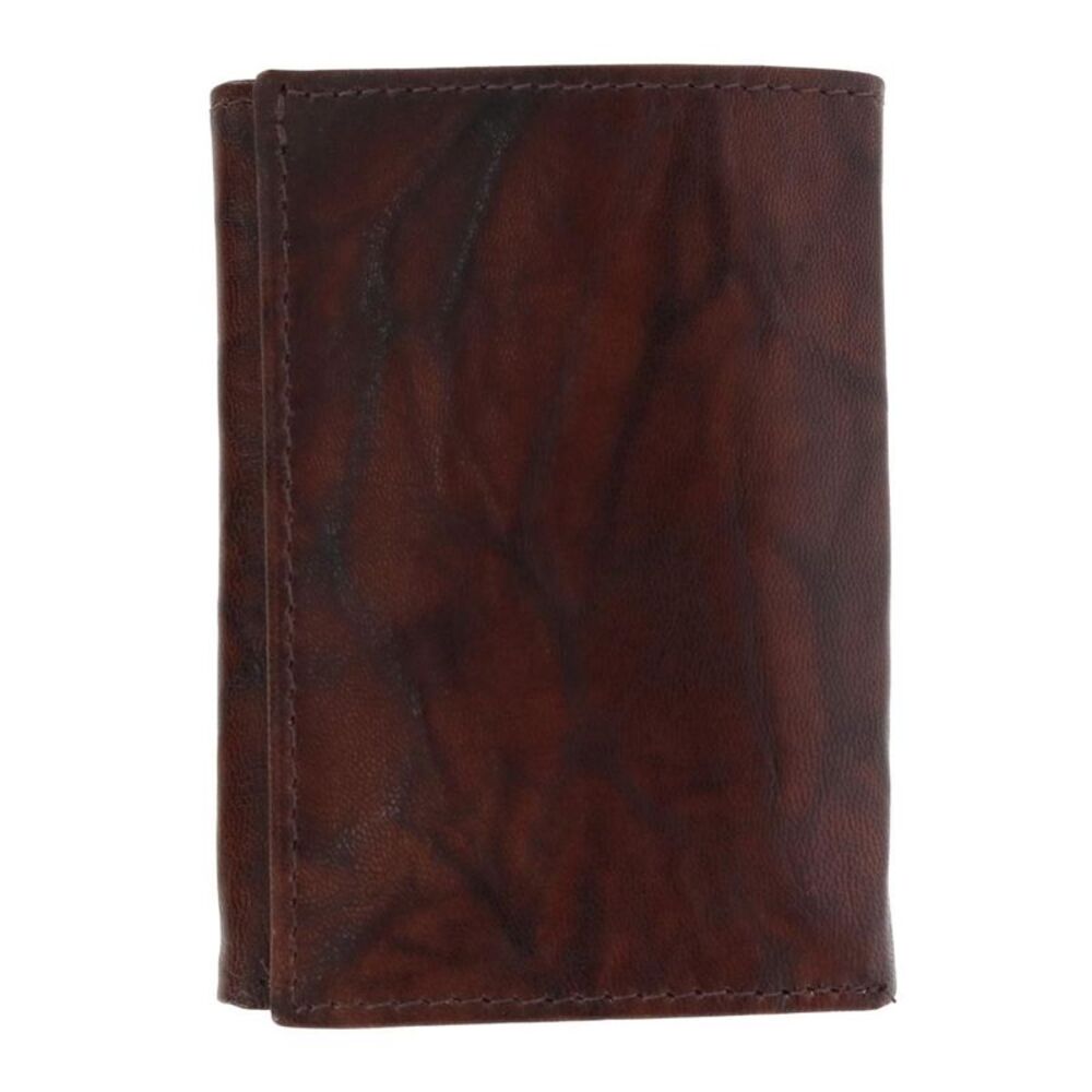 Buxton Men's Dakota Leather RFID Trifold Wallet